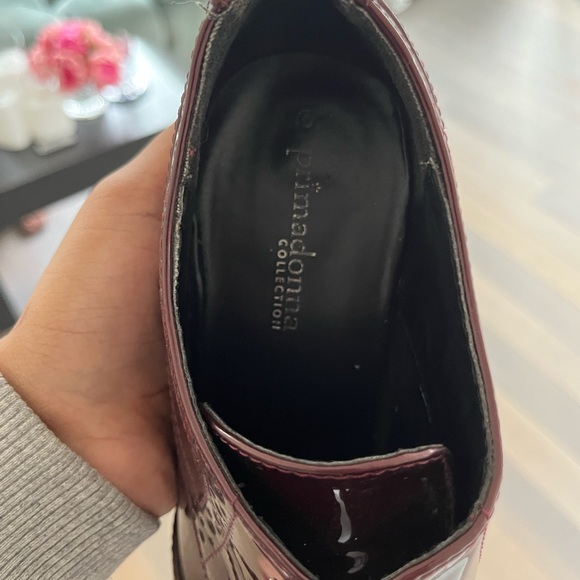 Primadonna burgundy booties - Picture 6 of 8